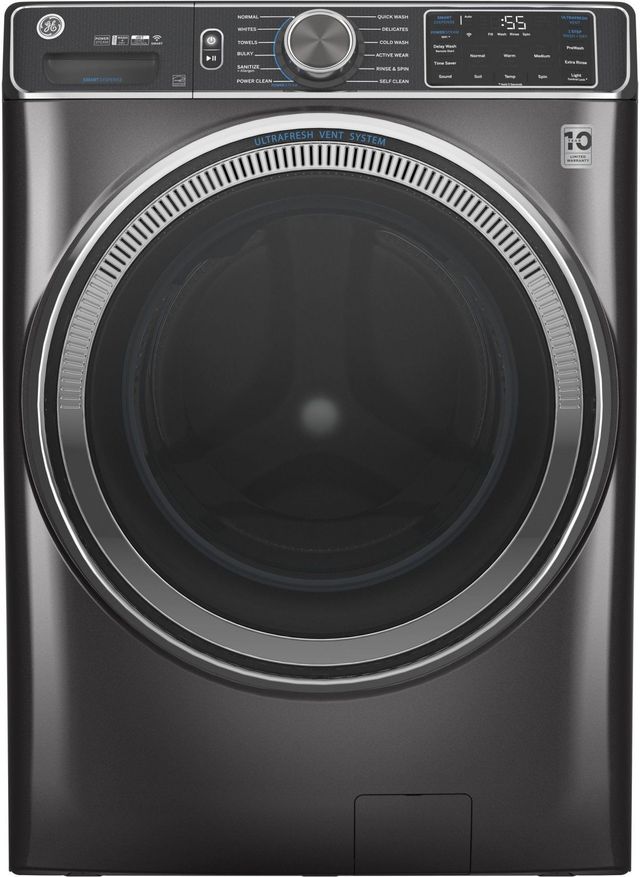 GE® 5.0 Cu. Ft. Diamond Gray Smart Front Load Washer-0