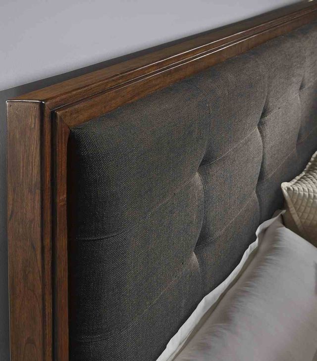 Signature Design by Ashley® Ralene Dark Brown Queen Upholstered Panel Bed 24