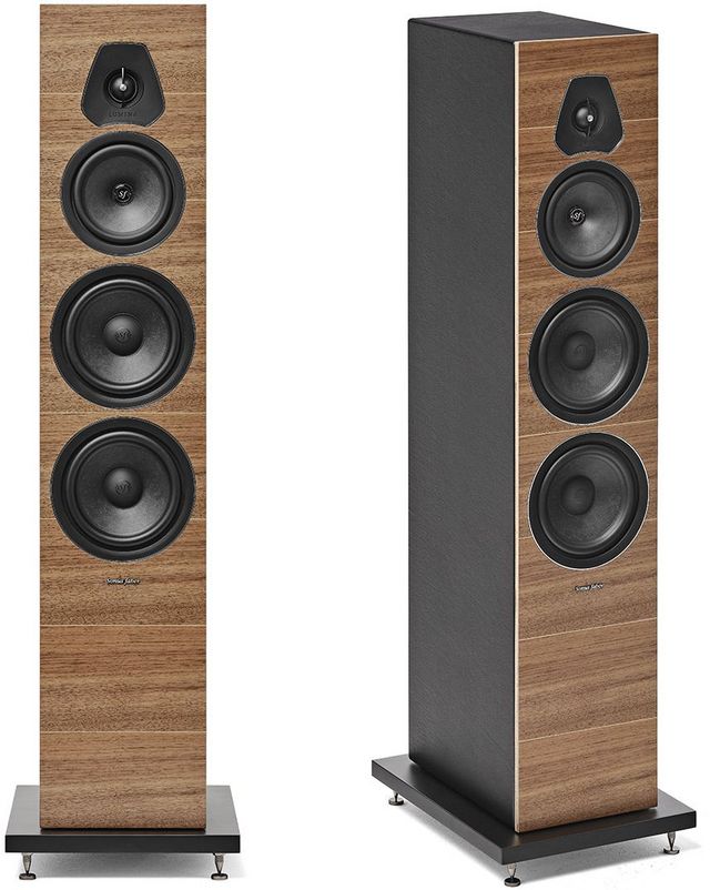 Sonus faber® Lumina V 6.5" Walnut Floor Standing Speakers