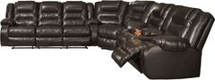 Signature Design by Ashley® Vacherie Chocolate 3-Piece Reclining Sectional