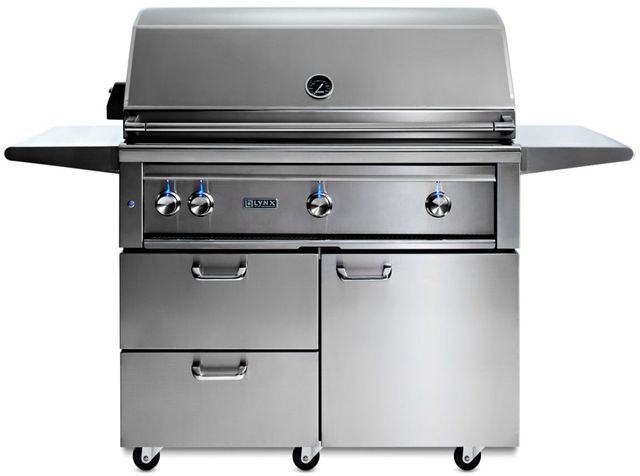 Lynx® Professional 42" Stainless Steel Freestanding Grill-0