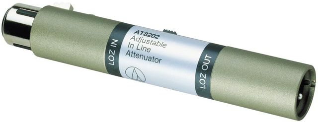 Audio-Technica® AT8202 Adjustable In-Line Attenuator