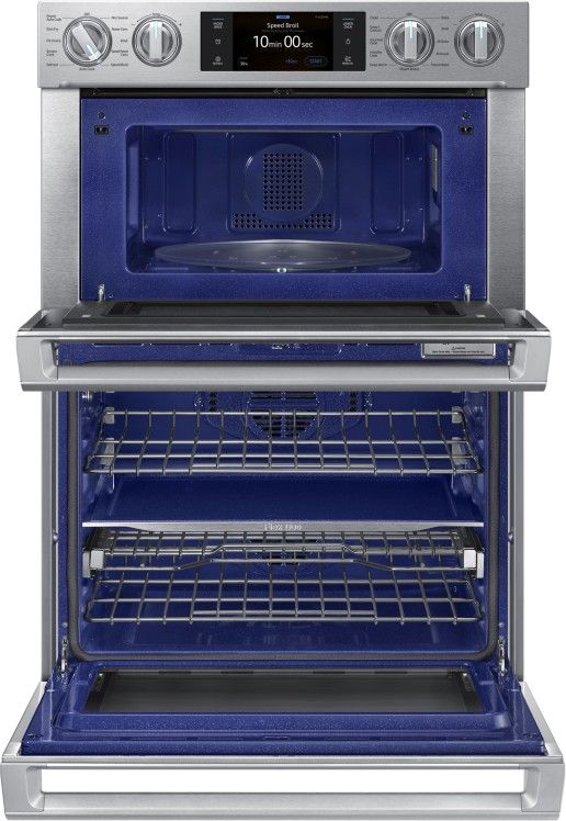 Samsung 30" Stainless Steel Oven/Micro Combo Electric Wall Oven  8