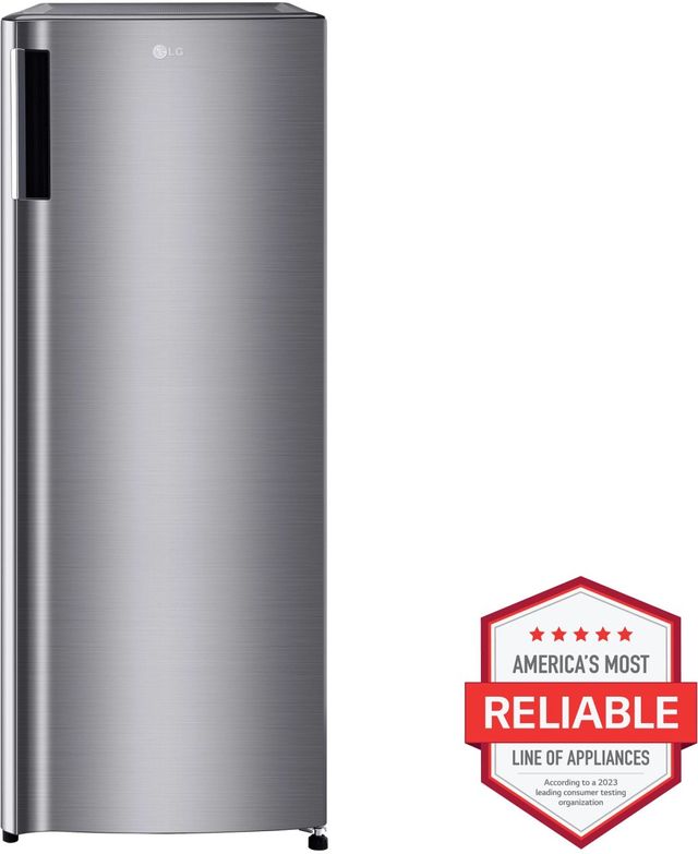 LG 6.9 Cu. Ft. Platinum Silver Compact Refrigerator