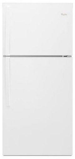 Whirlpool® 19.2 Cu. Ft. Top Freezer Refrigerator-White-WRT549SZDW