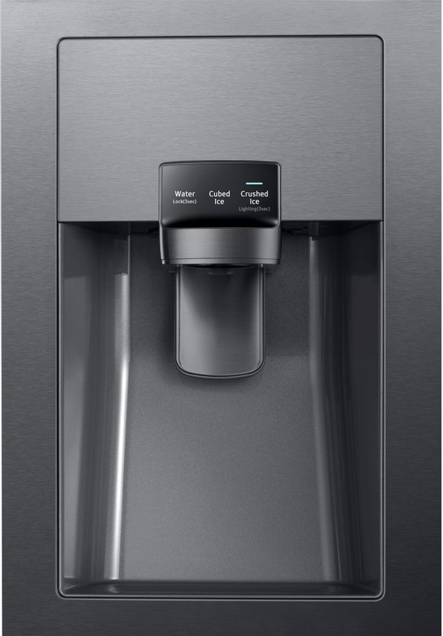 Samsung 28 Cu. Ft. Capacity 4-Door French Door Refrigerator-Fingerprint Resistant Black Stainless Steel-RF28NHEDBSG 5