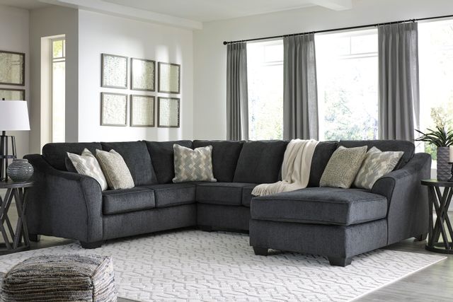Signature Design by Ashley® Eltmann 3-Piece Slate Sectional with Chaise 16