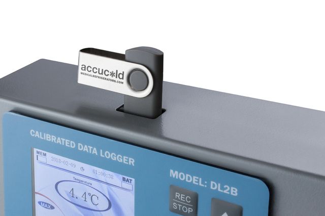 Accucold® Gray USB Digital Data Logger 2