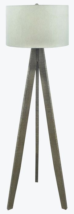 Signature Design by Ashley® Dallson Gray and Brown Floor Lamp