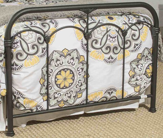 Hillsdale Furniture Jocelyn Black Speckle Queen Bed Kit with Frame 3