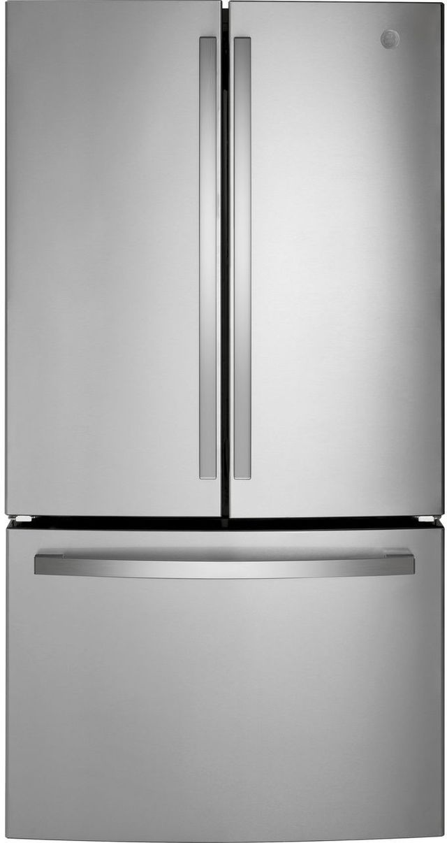 GE® 27.0 Cu. Ft. Fingerprint Resistant Stainless Steel French Door Refrigerator (S/D)