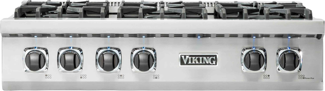 Viking® Professional 5 Series 36" Stainless Steel Liquid Propane Rangetop-0