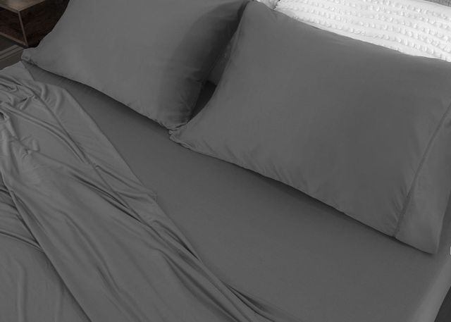 Bedgear® Dri-Tec® Performance Grey Twin XL Sheet Set-2