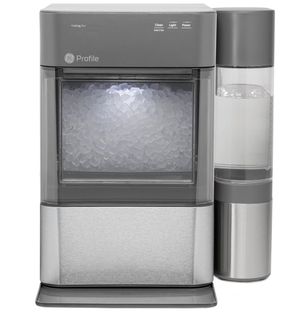 GE® Profile™ Opal™ 14" 24 lb. Stainless Steel Ice Maker
