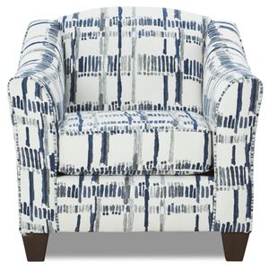 Affordable Furniture Crosswire Lapis Accent Chair