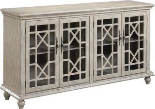 Accents by Andy Stein™ Millstone Texture Ivory Media Credenza