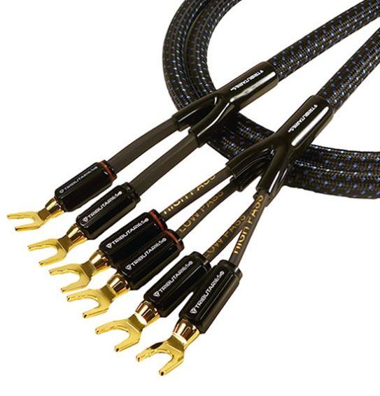 Tributaries® 6' Series 4 Bi-Wire Spade Speaker Cable