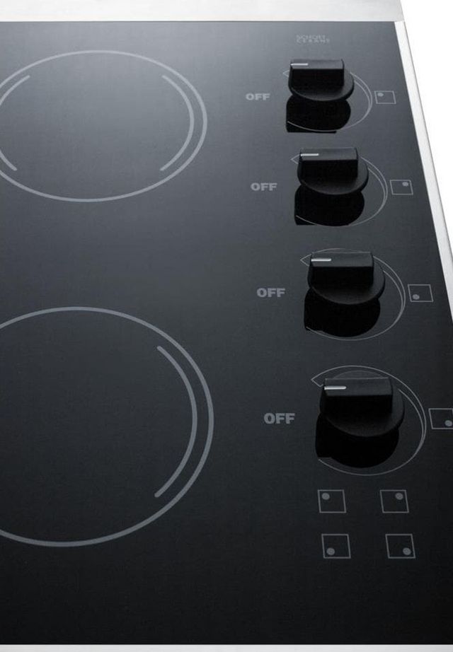 Summit® 24 Black Electric Cooktop, Gerhard's Appliances