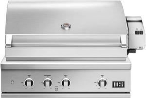 Open Box **Scratch and Dent** DCS Series 9 35.94” Brushed Stainless Steel Built In Grill