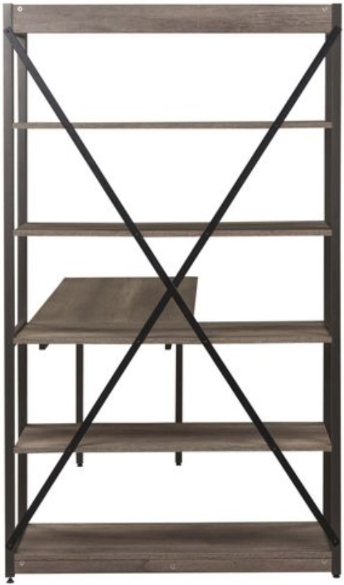 Liberty Tanners Creek Greystone Desk And Bookcase Set | Ben's Fine ...