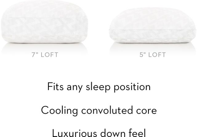 Malouf® Z® Gel Convolution® Travel High Loft Pillow 4