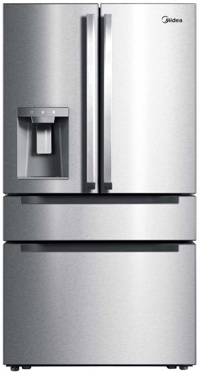 midea double door fridge