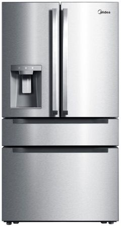 Midea® 21.6 Cu. Ft. Stainless Steel Counter Depth French Door Refrigerator