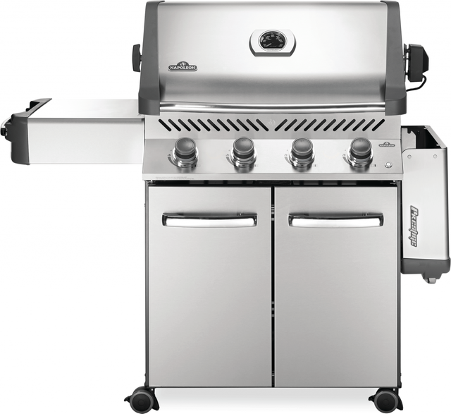 Barbecue autoportant au gaz propane Napoleon® Prestige™ 500 - Acier inoxydable