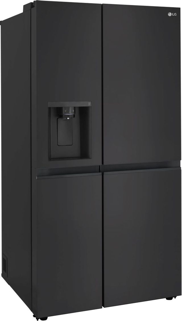 LG 27.2 Cu. Ft. Smooth Black Side-by-Side Refrigerator 3