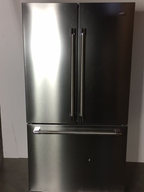Beko 19.9 Cu. Ft. Fingerprint-Free Stainless Steel Counter Depth French Door Refrigerator-0