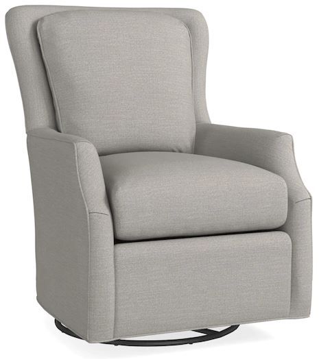 Bassett® Furniture Kent Gray Swivel Glider