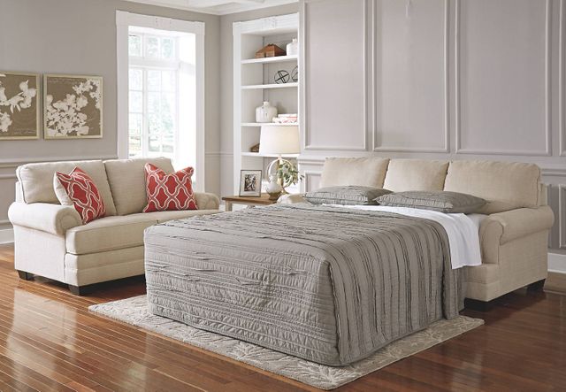 Benchcraft® Sansimeon Stone Queen Sofa Sleeper 1
