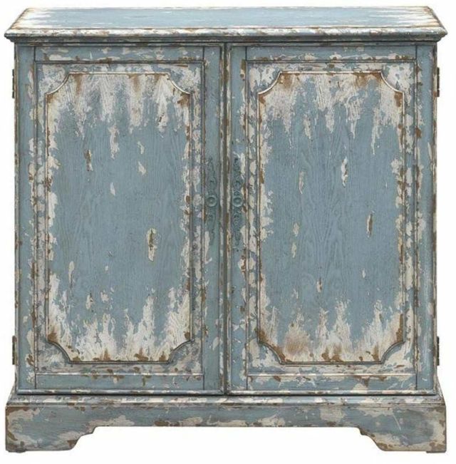 Coast To Coast Accents™ Cabot Aged Blue Cabinet-1