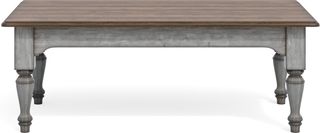 Flexsteel® Plymouth® Distressed Graywash Rectangular Coffee Table