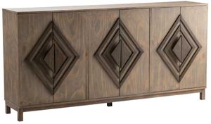 Crestview Collection Aspen Brown Sideboard
