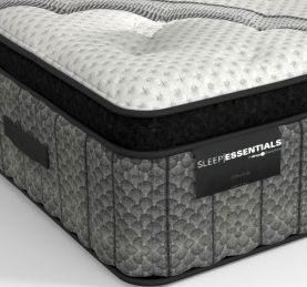 Sleep Essentials Danbury 2.5 Latex Hybrid Euro Top Plush California King Mattress-0