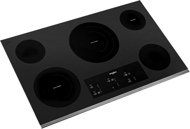 Whirlpool® 30" Stainless Steel Electric Cooktop 1