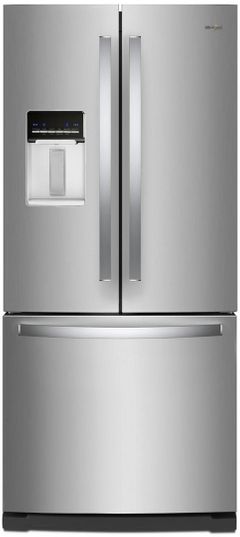 Whirlpool® 19.7 Cu. Ft. Fingerprint Resistant Stainless Steel French Door Refrigerator-WRF560SEHZ
