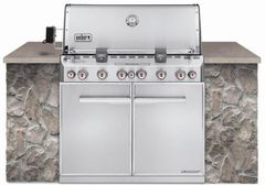 Weber® Summit® S-660™ Stainless Steel Built-In Propane Gas Grill