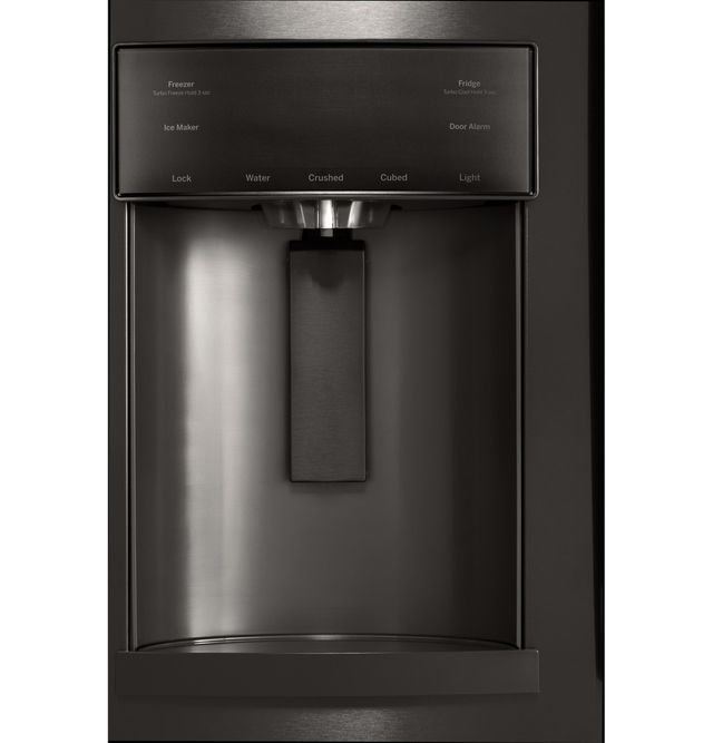 GE® 27.8 Cu. Ft. French Door Refrigerator-Black Stainless Steel 7