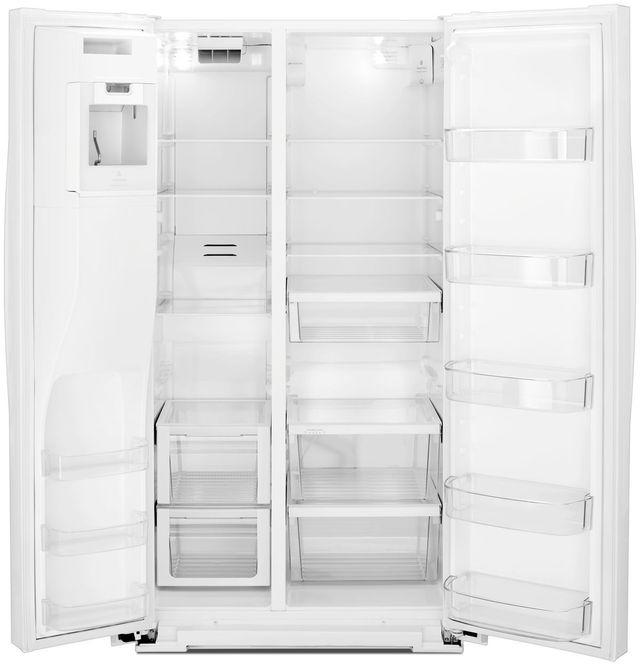 36-inch Wide Side-by-Side Refrigerator - 28 cu. ft. 2