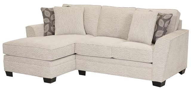 Dynasty Furniture Off-White Chaise Sectional