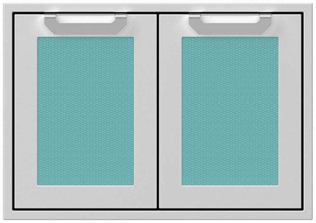 Hestan AGSD Series 30" Bora Bora Outdoor Double Storage Doors 0