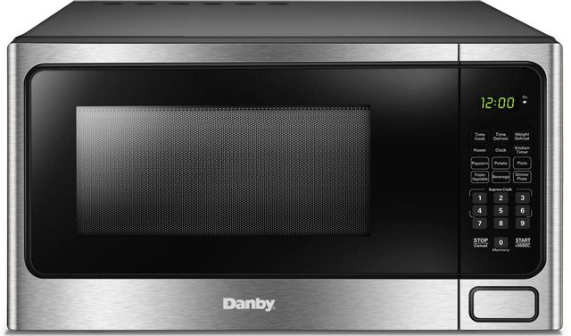 Danby® 1.1 Cu. Ft. Stainless Steel Countertop Microwave 2