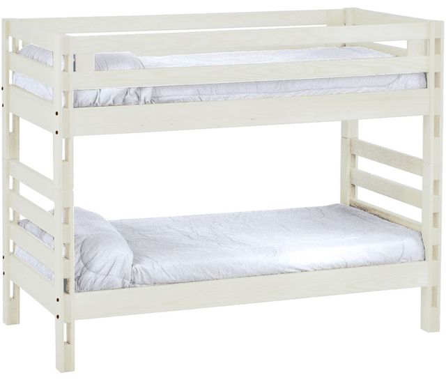 Crate Designs™ Cloud Twin/Twin Ladder End Bunk Bed