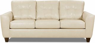 Lane® Home Furnishing Chadwick Soft Touch Cream Leather Sofa