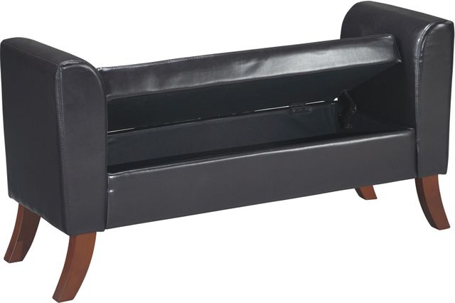 Signature Design by Ashley® Benches Brown Upholstered Storage Bench 1