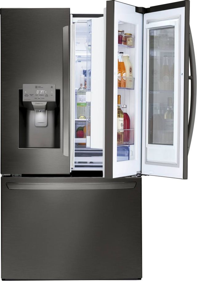 LG 27.50 Cu. Ft. Black Stainless Steel French Door Refrigerator 3