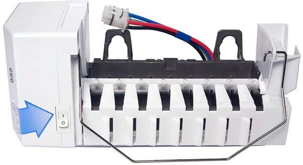 LG 5" White Automatic Ice Maker Kit-2
