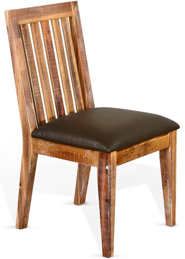 Sunny Designs Havana Rustic Acacia Slatback Chair